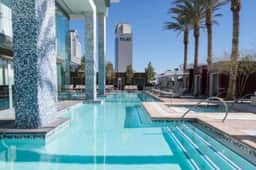 Palms Place Condo w/ Pool, Gym & Strip Views