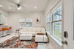 Superb White Modern Farm House