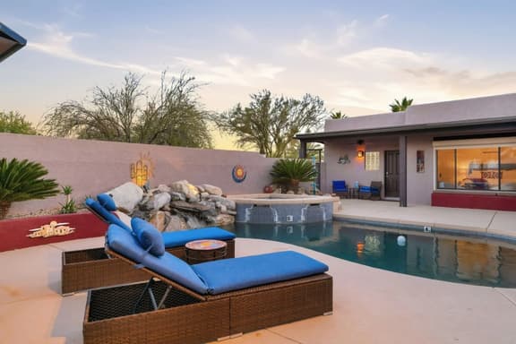 Desert Estate w/ Pool, Spa, Views & Putting Green